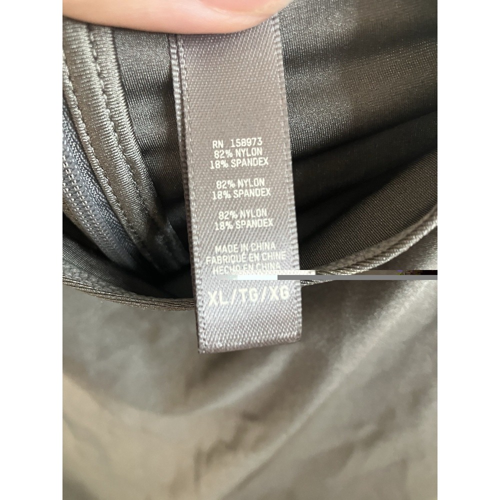 SKIMS Shine Spandex Jersey Catsuit in Gray Chalk Size XL Flattering Snatched - Picture 5 of 8